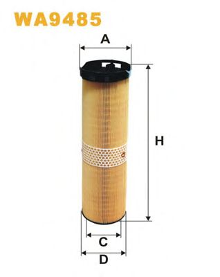 WIX FILTERS wa9485 -  Воздушный фильтр